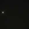 夜の金星とエルナト