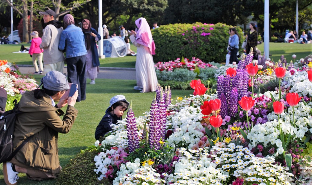 女の子はお花が好き