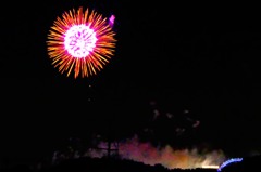 「よみうりランド」10分間の花火大会