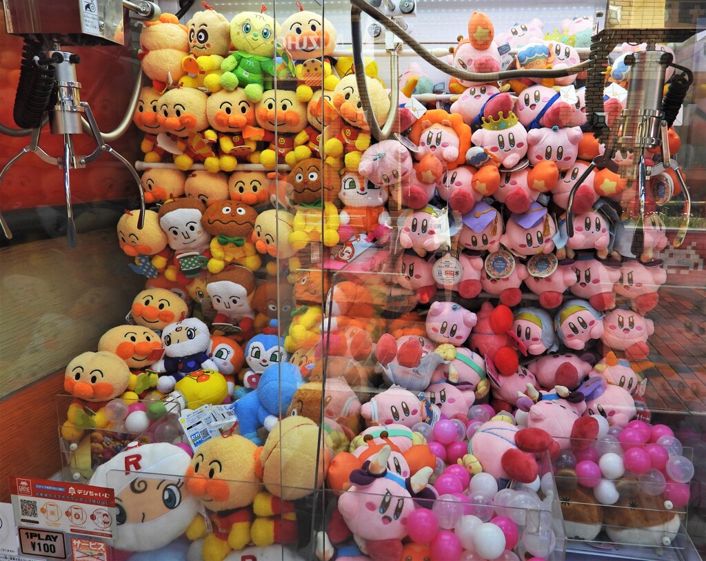 お、アンパンマンのクレーンゲーム