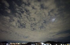 夜の雲