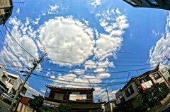 丸い雲