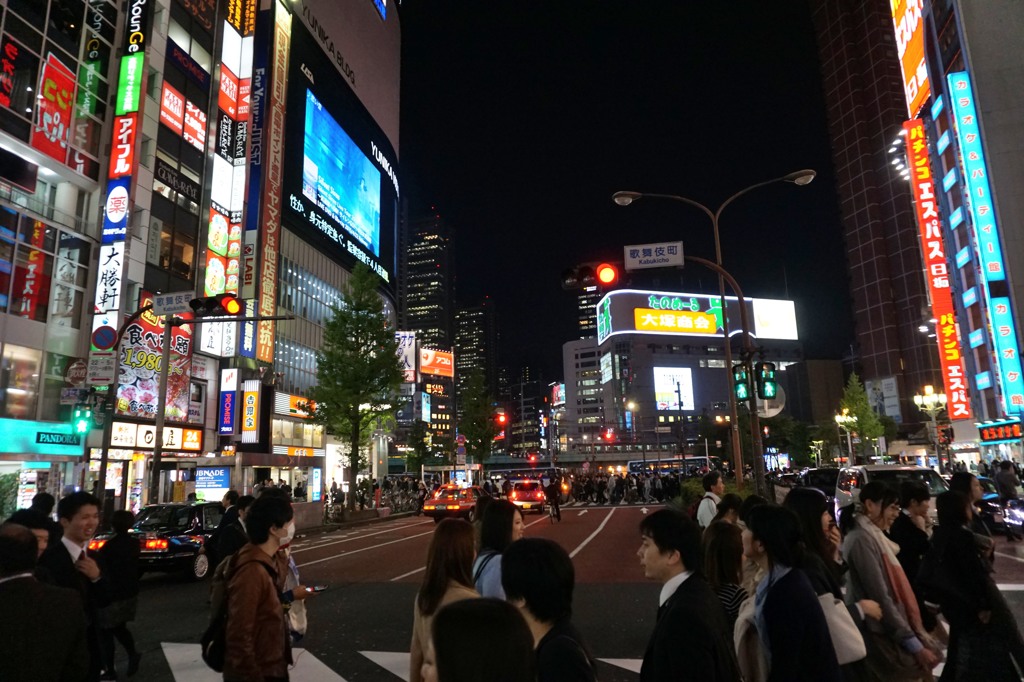 新宿の夜