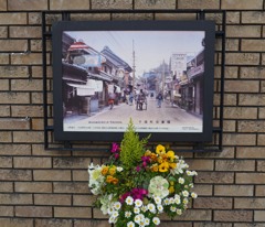明治初期の元町通りの写真