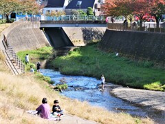 親水公園の昼下がり