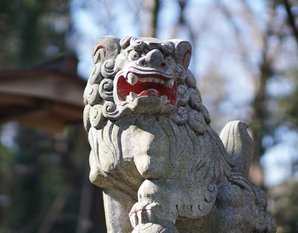 アニメ系の狛犬
