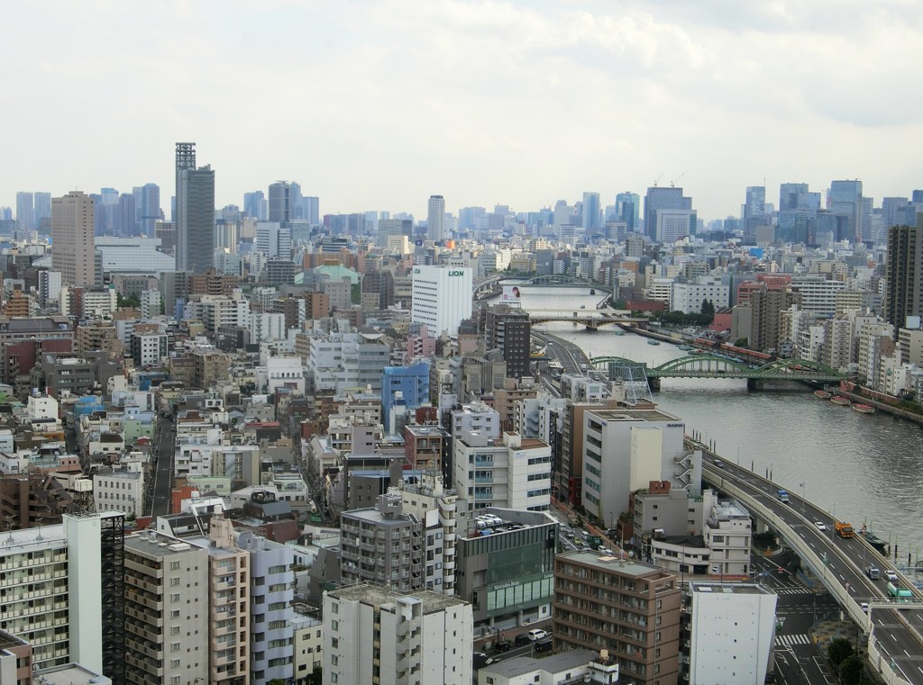 21階のトイレからも絶景(？)