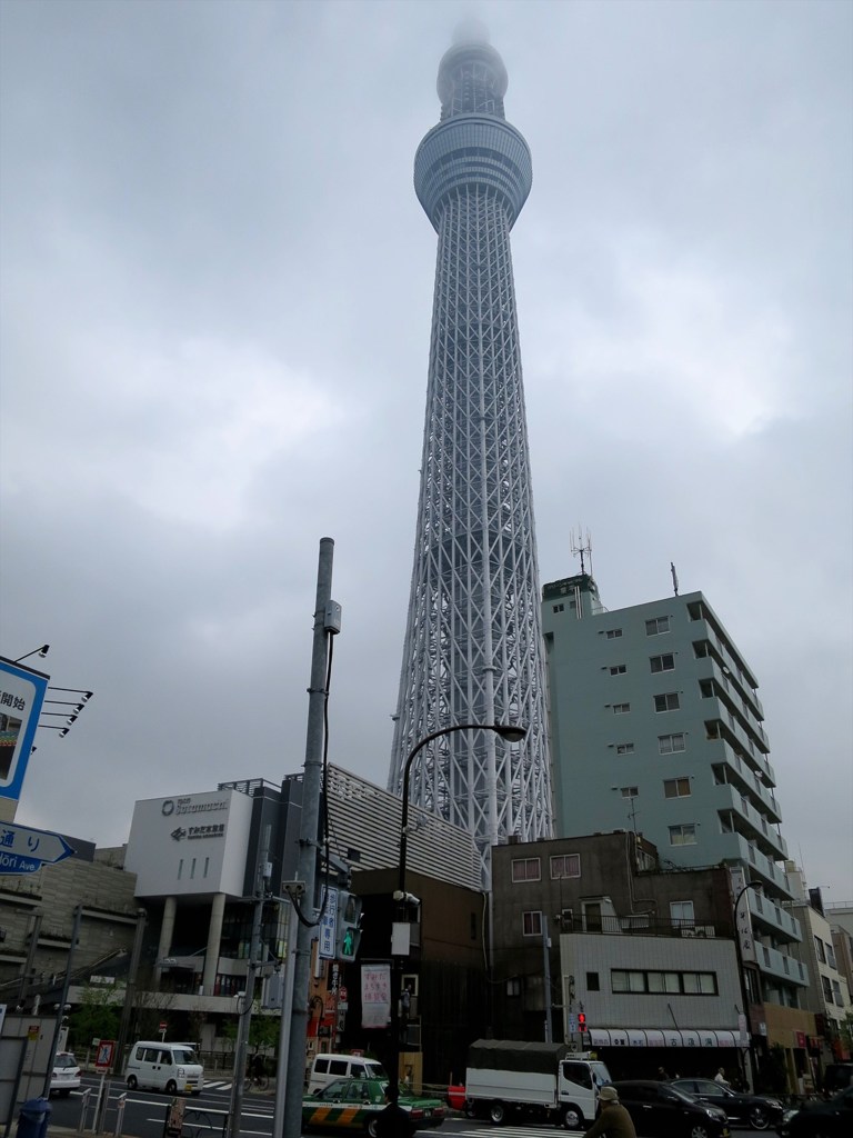 見上げればスカイツリー