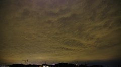 夜の雲