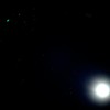 月とプレアデス星団
