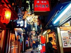 夜の新宿はアートフィルター“リーニュクレール”が似合う