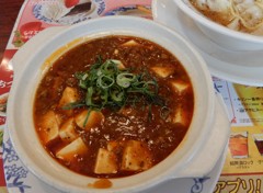 バーミヤンの四川麻婆豆腐