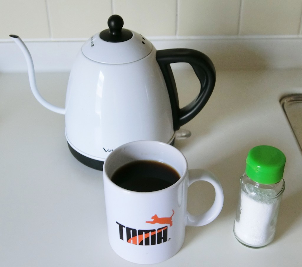 塩コーヒーの季節