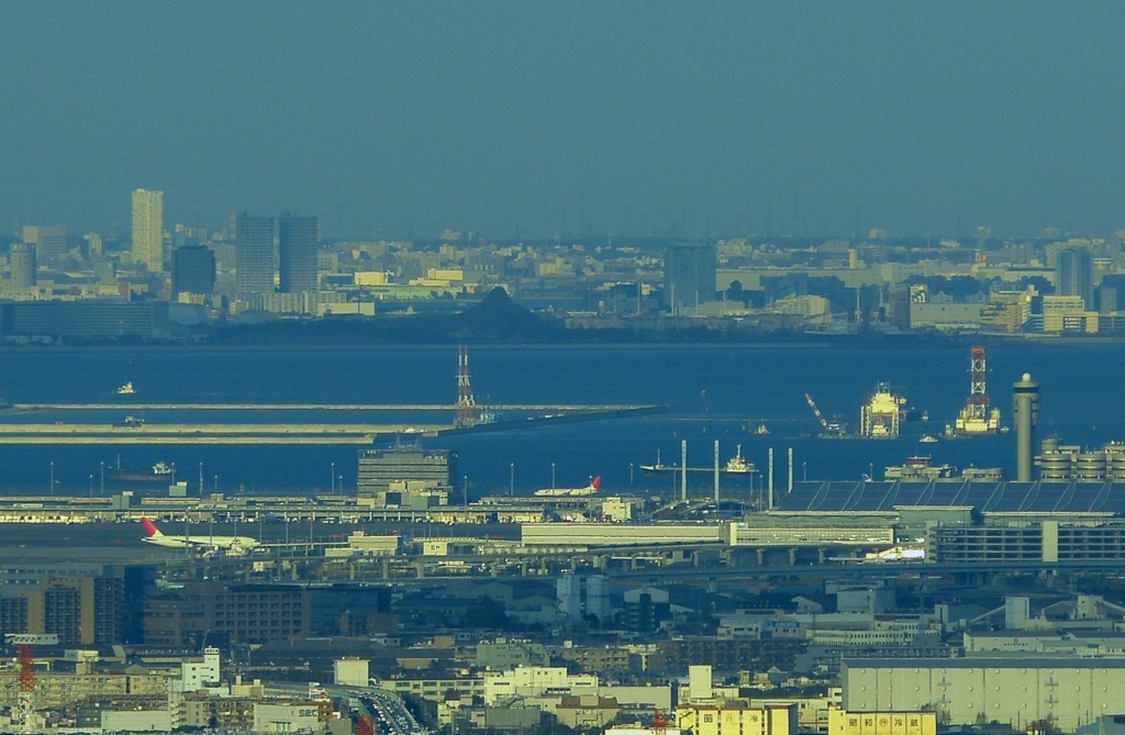 羽田空港を撮っていると…