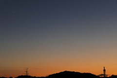 静かな夕暮れ