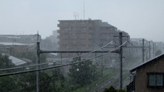 またもや雷雨