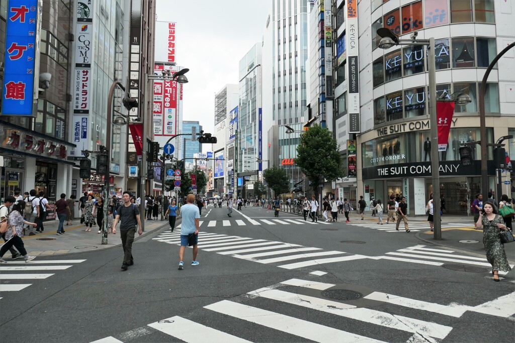 歩行者天国スタート
