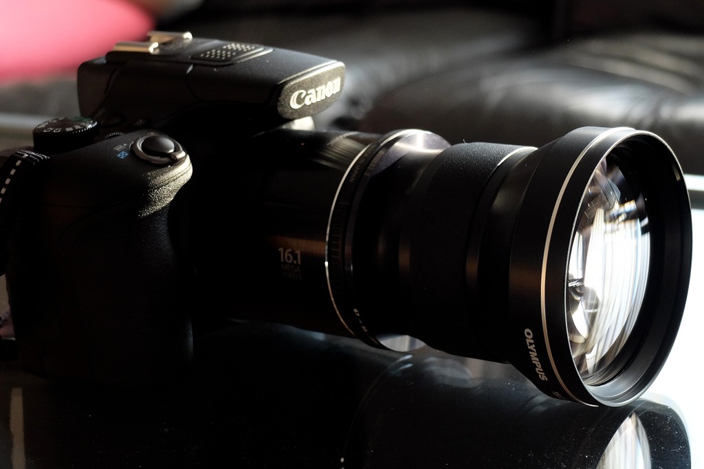 CANON SX60HD+OLYMPUS TCON 17X