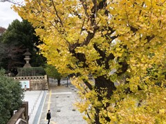 靖国神社前