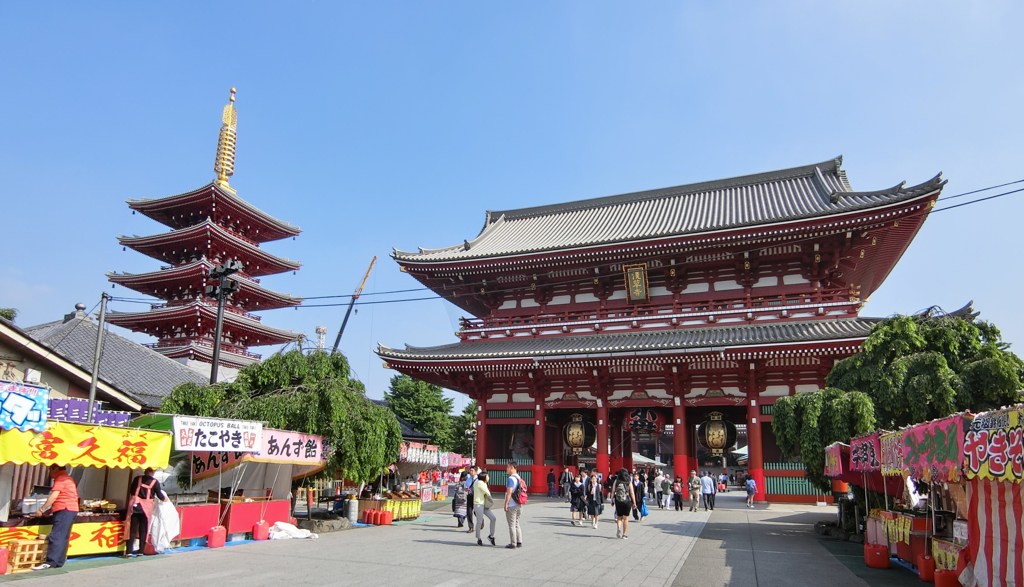 露店が忽然と…
