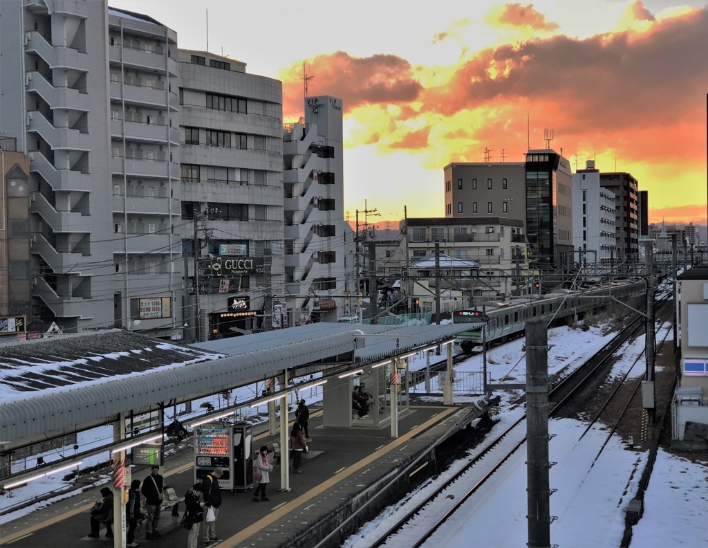 初めて降りた駅