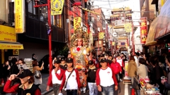 横浜中華街の媽祖祭