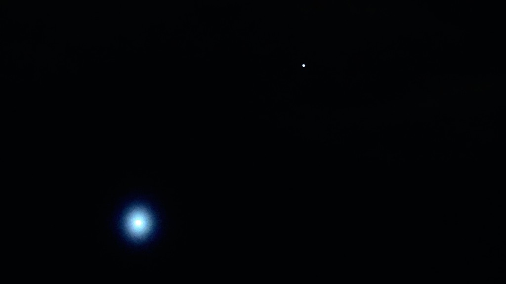 土星と金星