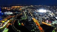 山下公園、山手方面