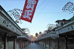 もう正月の飾り付け
