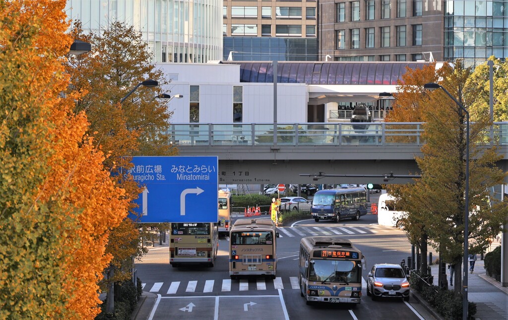 YOKOHAMA AIR CABINの桜木町駅