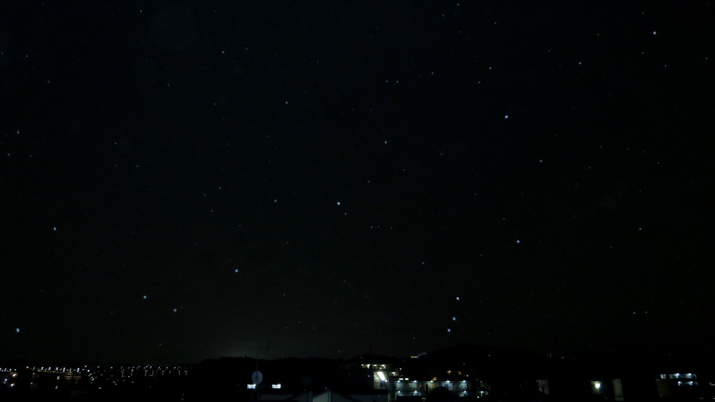 雨だから星空を楽しもう