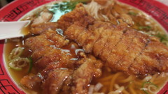 肉の万世　ダブルパーコ麺大盛り