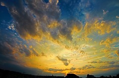 雷雨の後に