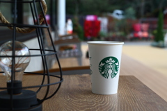 アーモンドミルクラテ