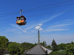 目に沁みる青空