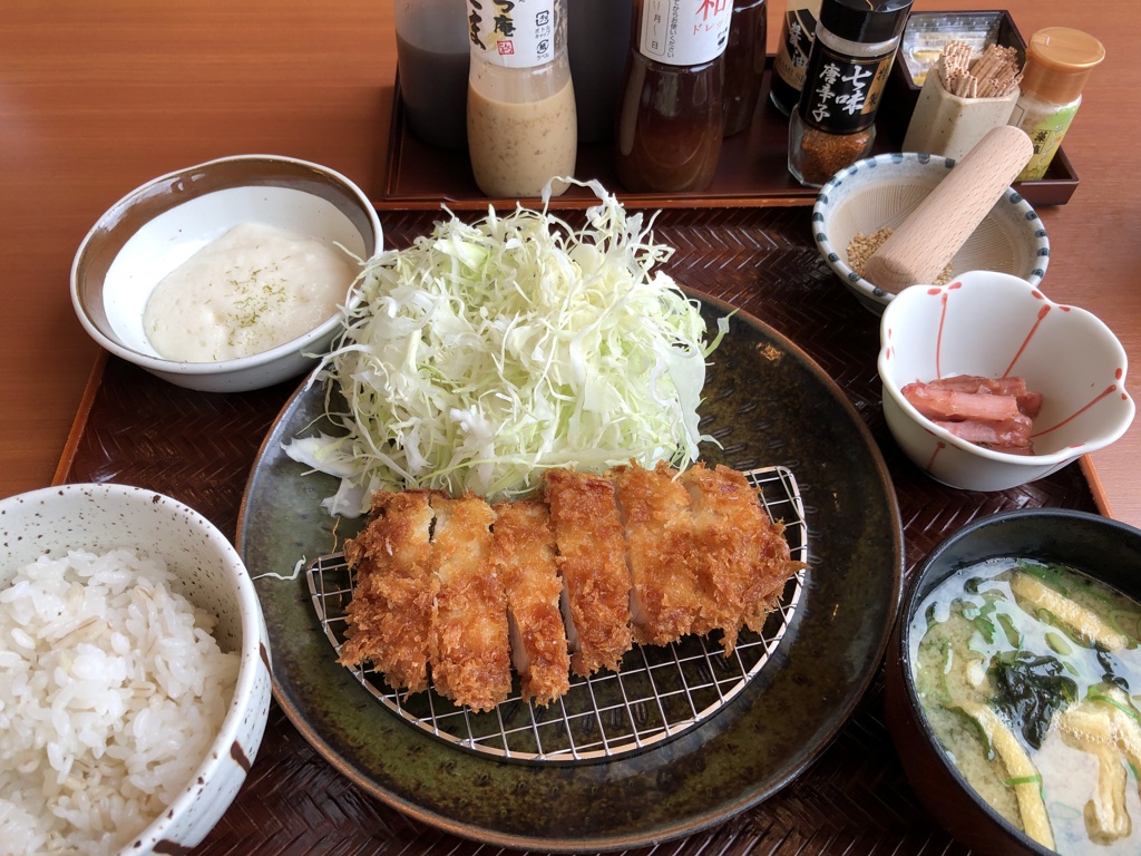 久しぶりの「かつ庵」