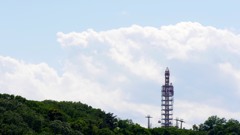 シャトル停まる