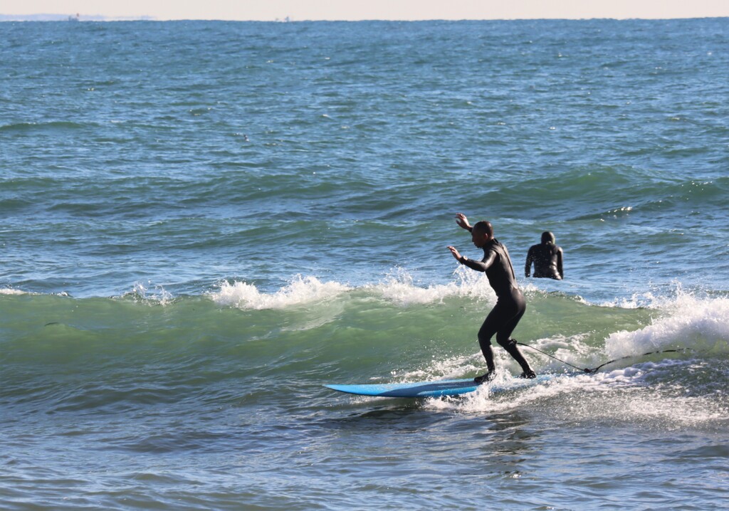 中年サーファー