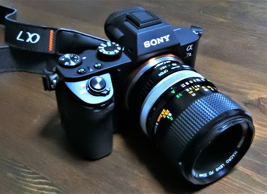キヤノンFD50㎜F3.5マクロ