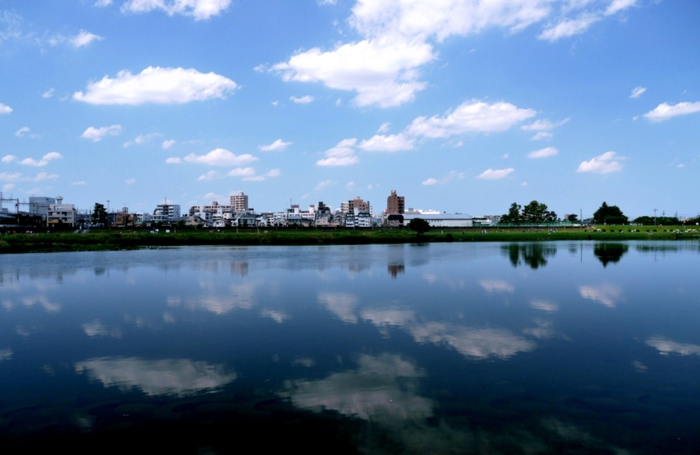 鏡川と呼びたくなる