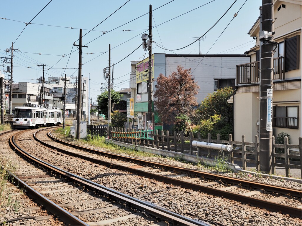 市街地を走る電車と言えば