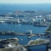 赤レンガ倉庫、氷川丸のアップ