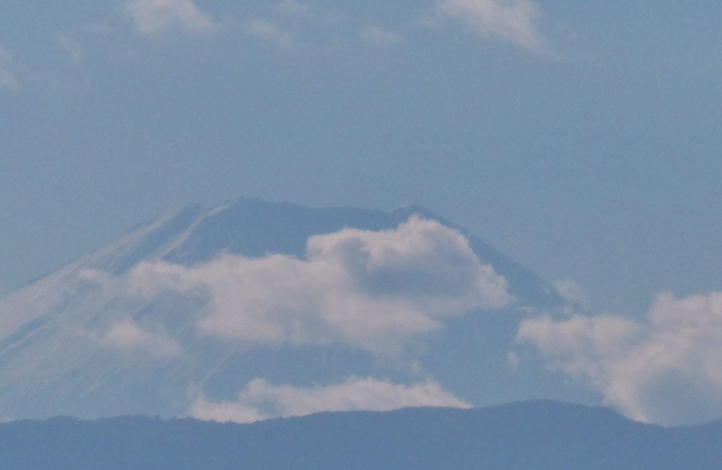 かろうじて富士山