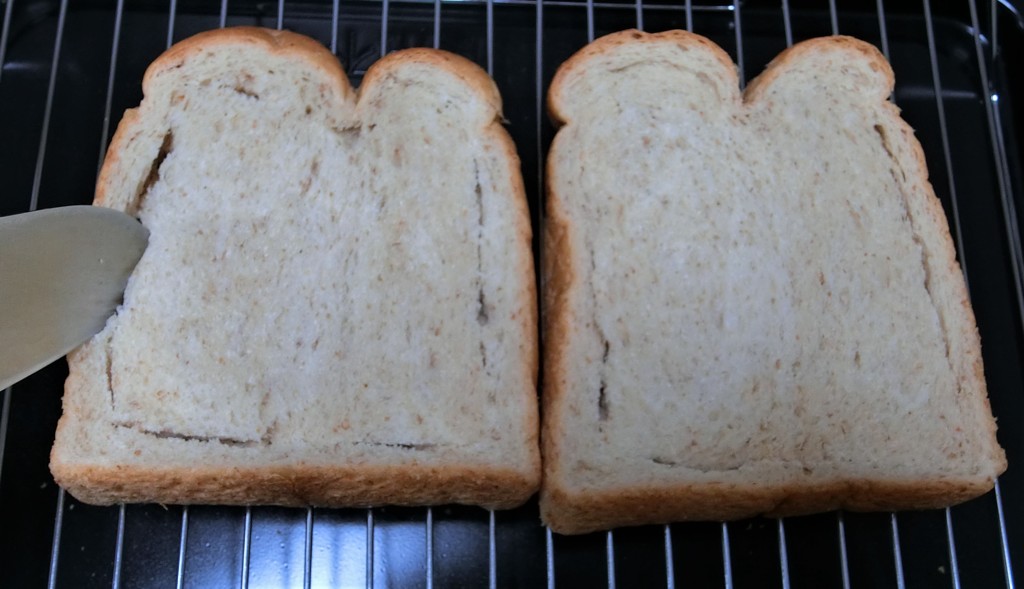 食パンの耳もパリパリ