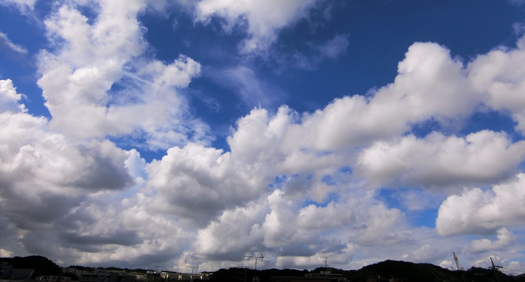 雷鳴が聞こえる