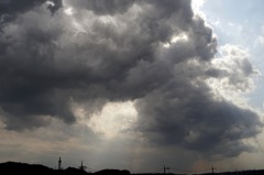 やっぱり明日は雨か