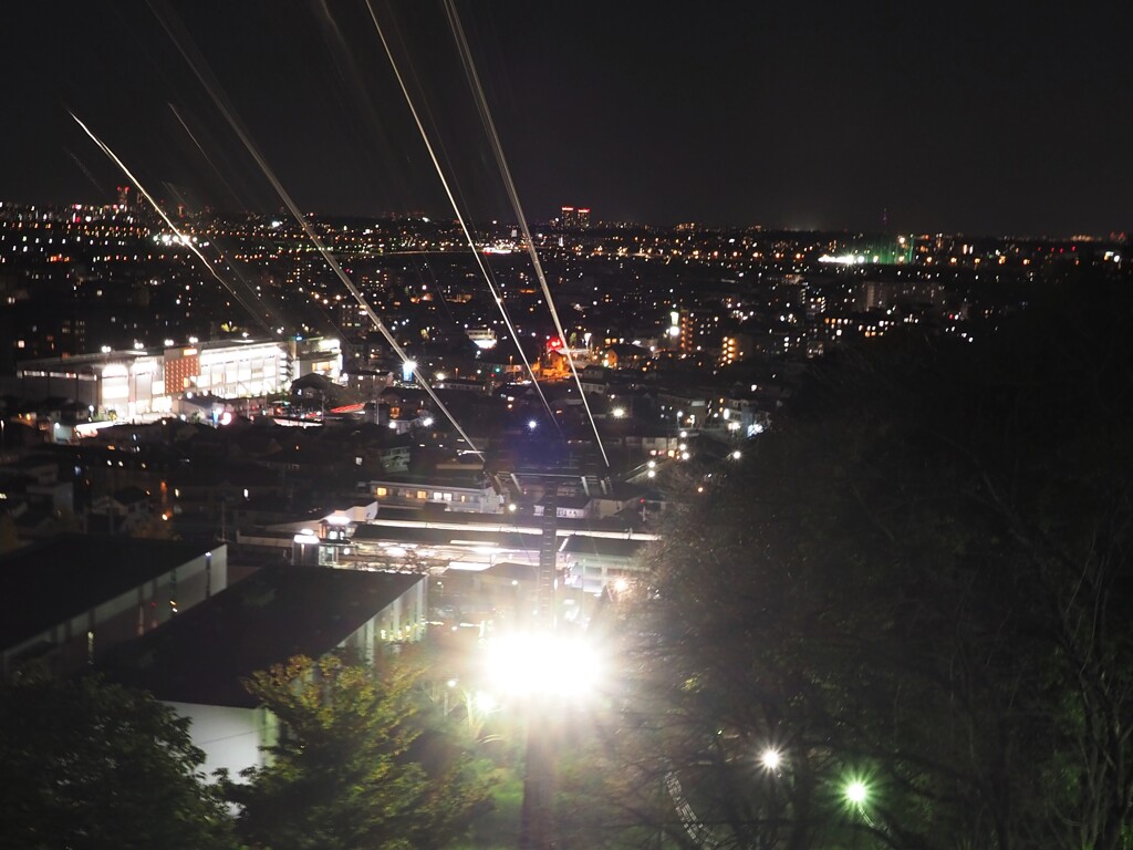 東京都稲城市の夜景