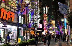 新宿中央郵便局通り