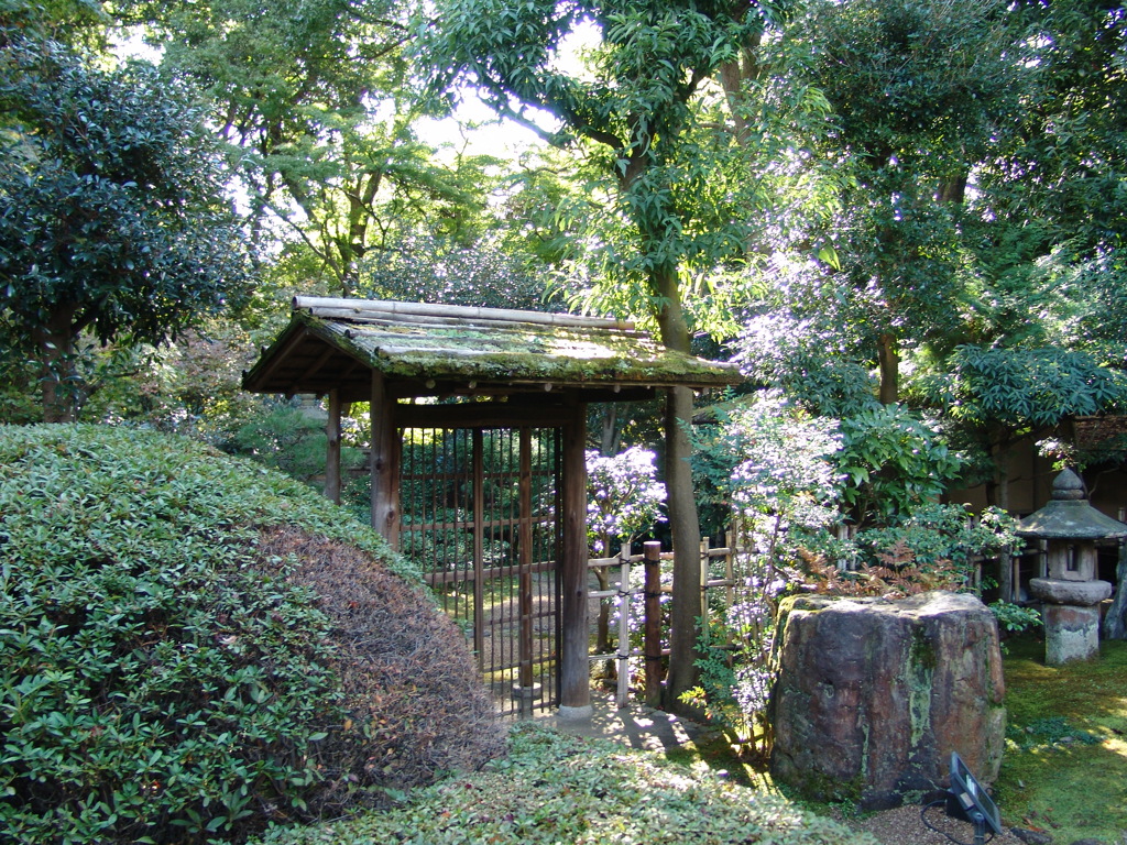 茶室の木戸