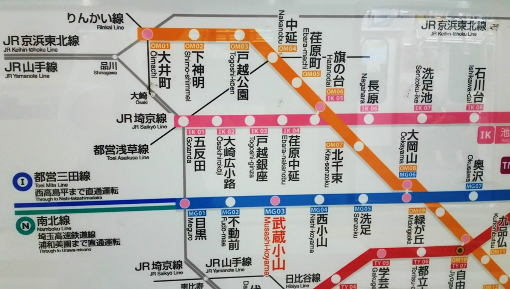 大井町がOM-1とは